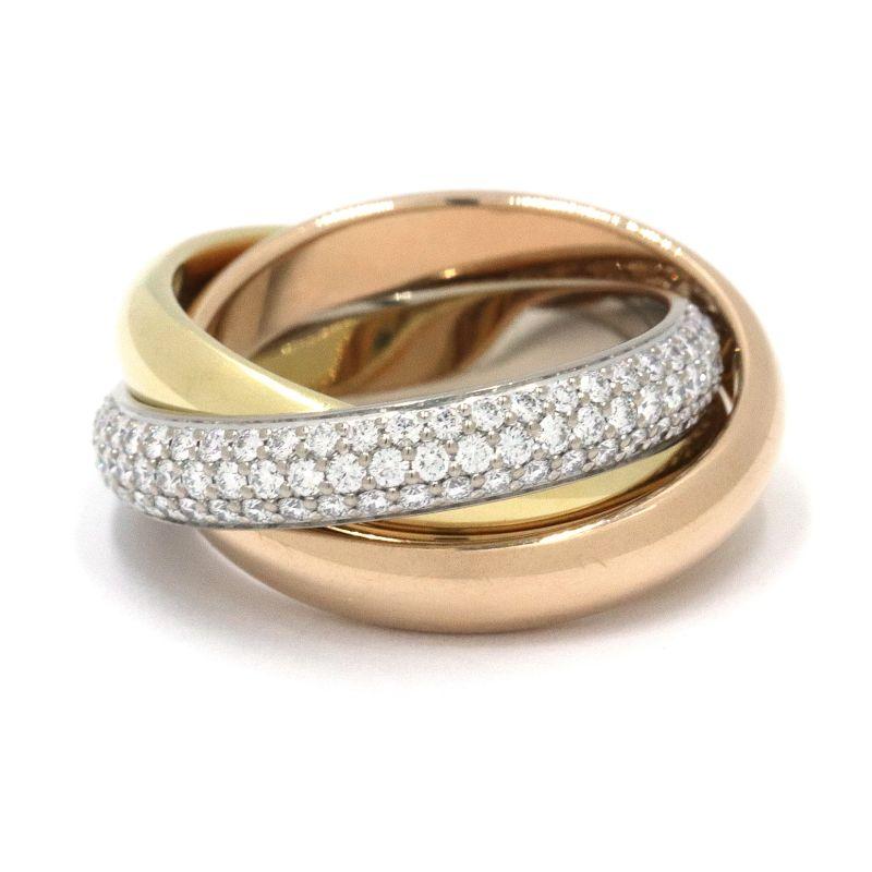 TRINITY（Cartier） カルティエ トリニティリング B4038950 #50 10号