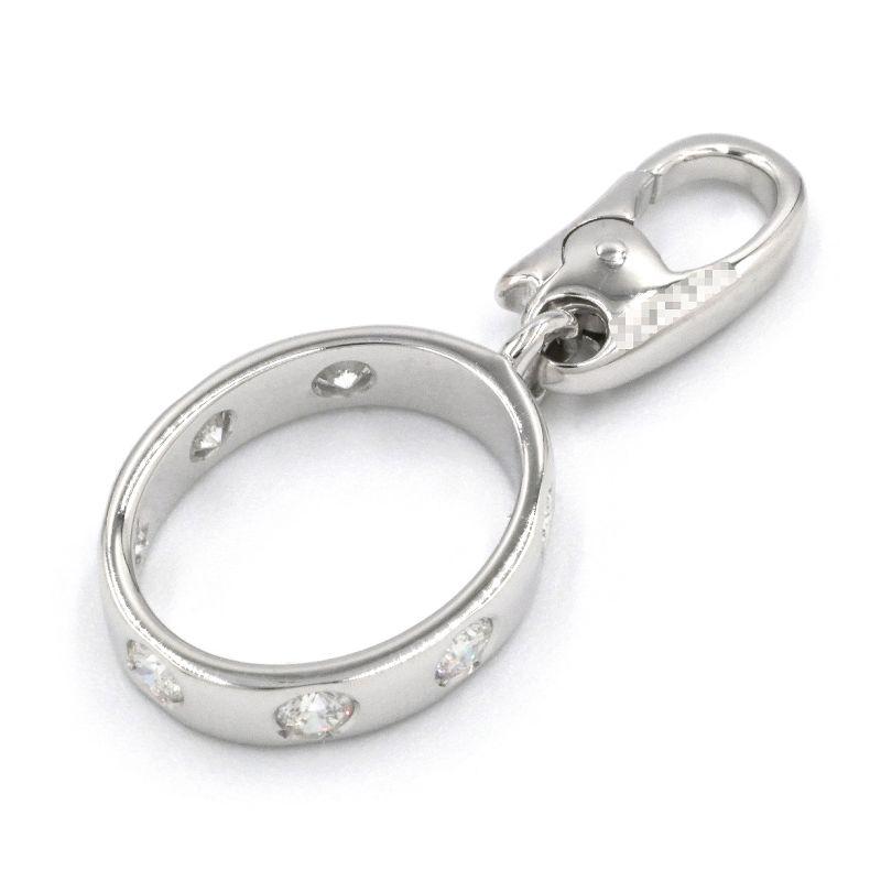 Cartier（カルティエ） ラブチャーム K18WG フルダイヤモンドチャーム 