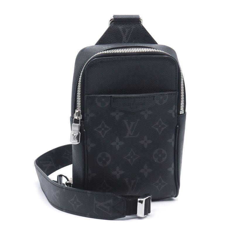 ルイヴィトン アウトドアスリングバッグ M30741 タイガラマ ノワール クロスボディバッグ ショルダーバッグ ブラック 黒 中古 送料無料 LOUIS VUITTON（ルイ・ヴィトン） アウトドアスリングバッグ M30741