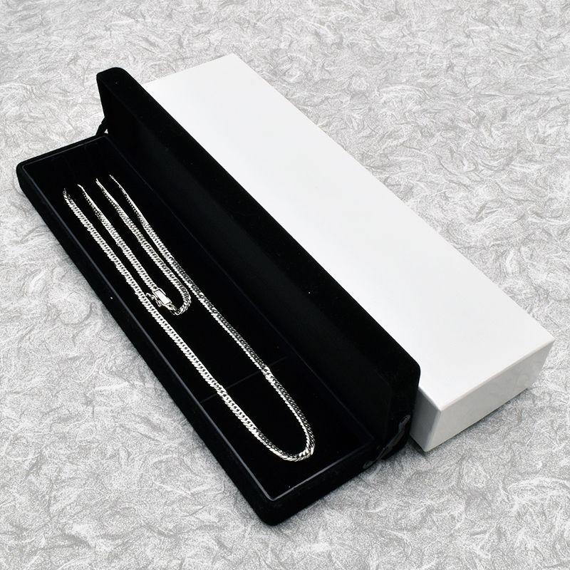 喜平ネックレス 6面ダブル 60cm 30.2g Pt850 造幣局検定刻印 プラチナ 