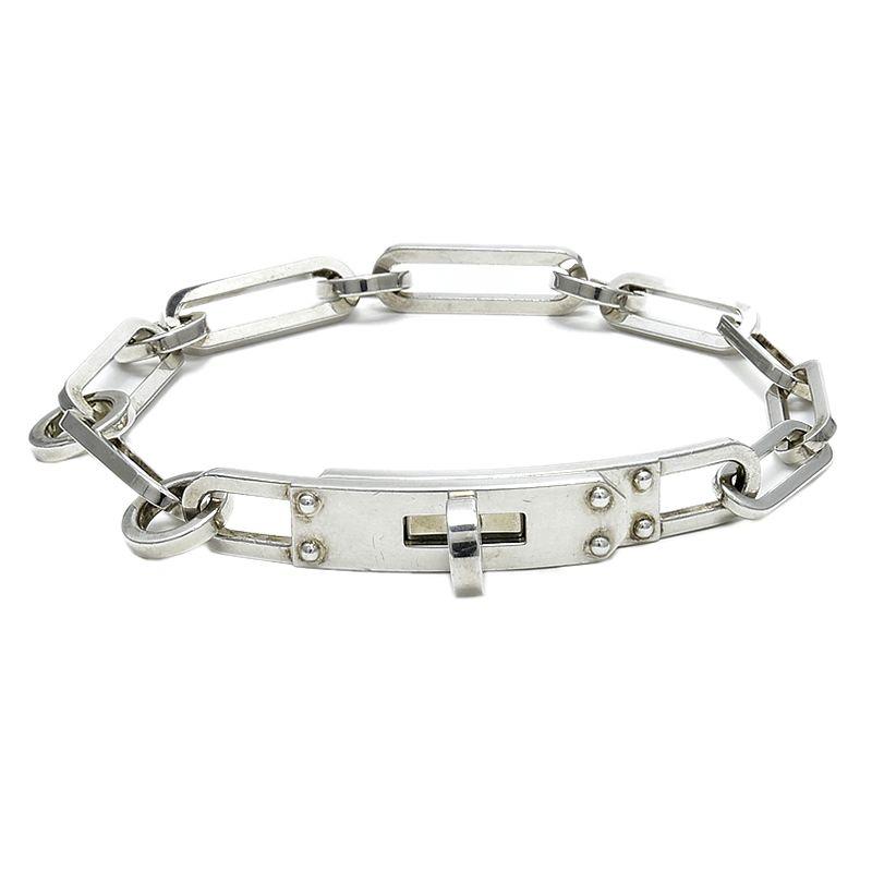 エルメス　ケリー　シェーヌ　ブレスレット　15サイズ　シルバー　新品　本物 Kelly エルメス ケリー シェーヌシンプルトゥール ブレスレット Sv925