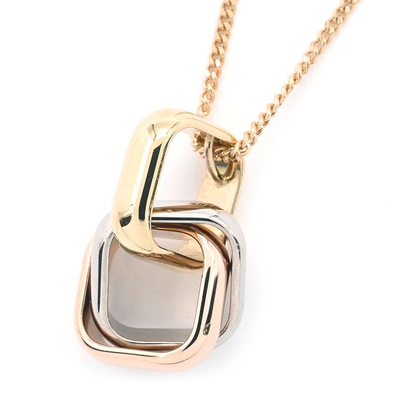 TRINITY（Cartier） カルティエ トリニティクッションネックレス