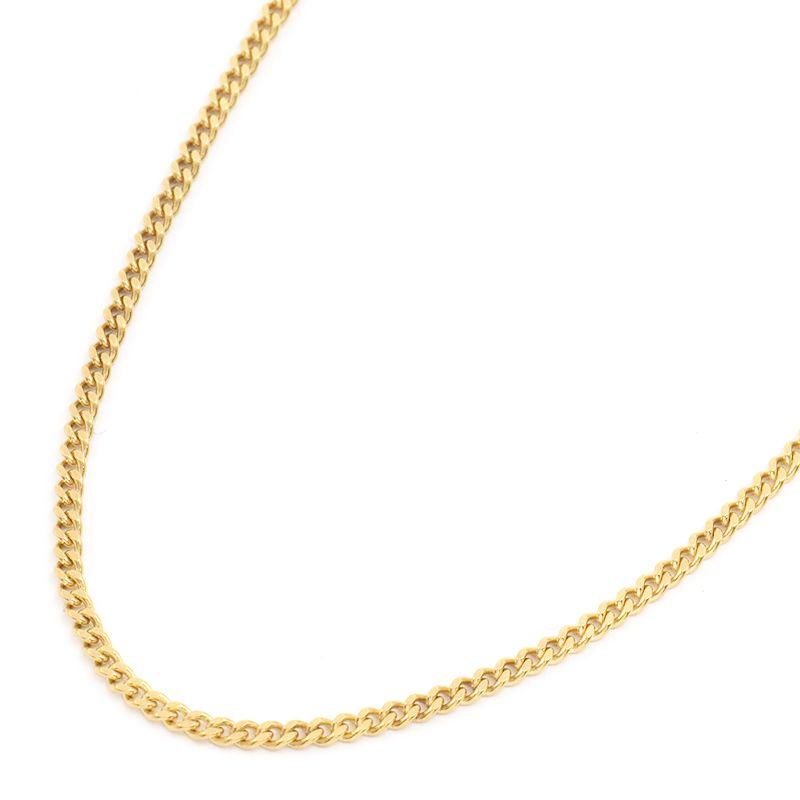 喜平ネックレス 2面シングル 50cm 10.0g K18YG 造幣局検定刻印 K18