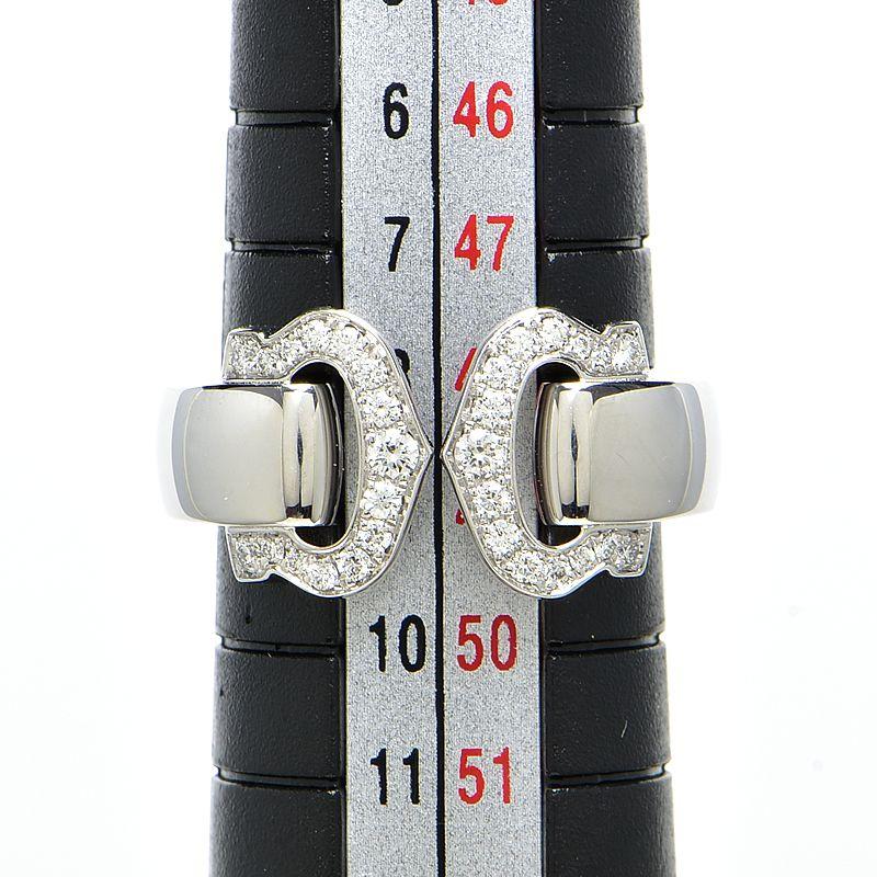 カルティエ　リング　2c 48 Cartier（カルティエ） 2Cブークルセリング #48 8.5号 K18WG