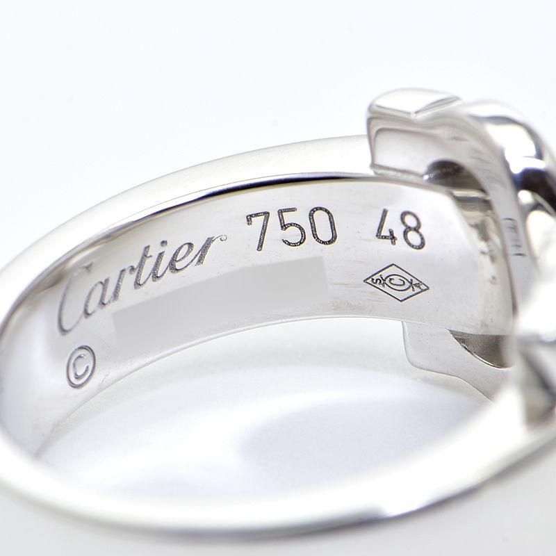 カルティエ　リング　2c 48 Cartier（カルティエ） 2Cブークルセリング #48 8.5号 K18WG