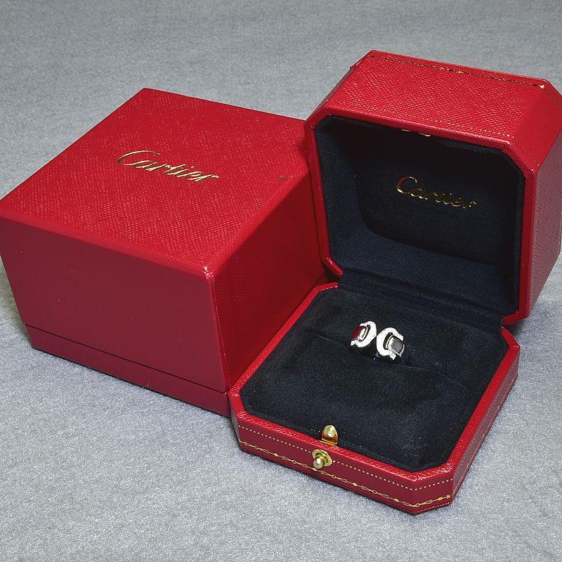 Cartier（カルティエ） 2Cブークルセリング #48 8.5号 K18WG