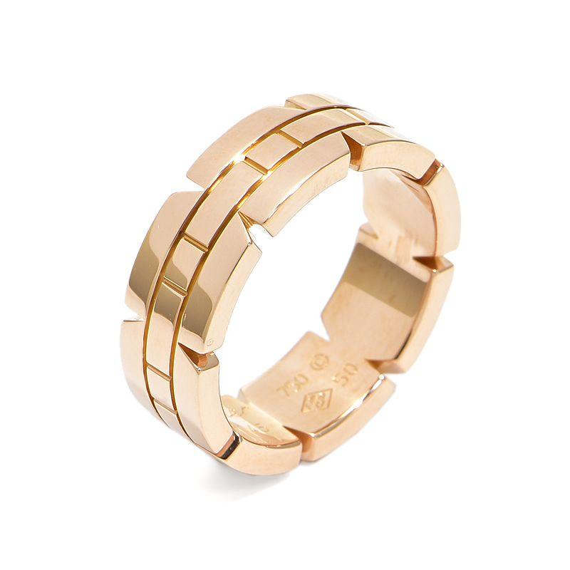 カルティエ　Cartier タンクフランセーズ　リング　10号　k18YG TANK（Cartier） カルティエ タンクフランセーズリング スモールサイズ