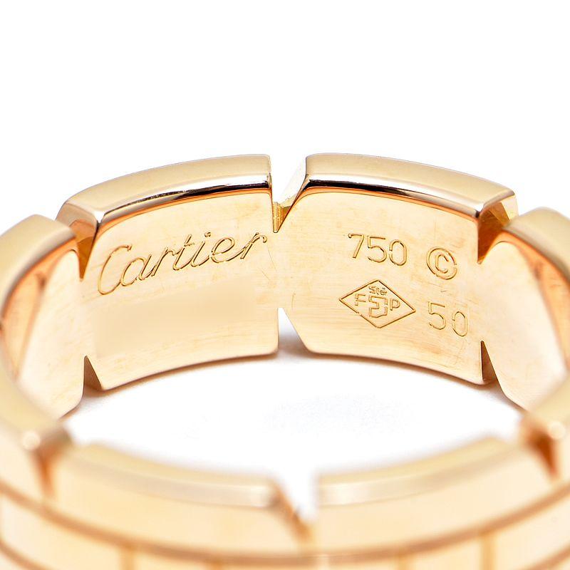 TANK（Cartier） カルティエ タンクフランセーズリング スモールサイズ