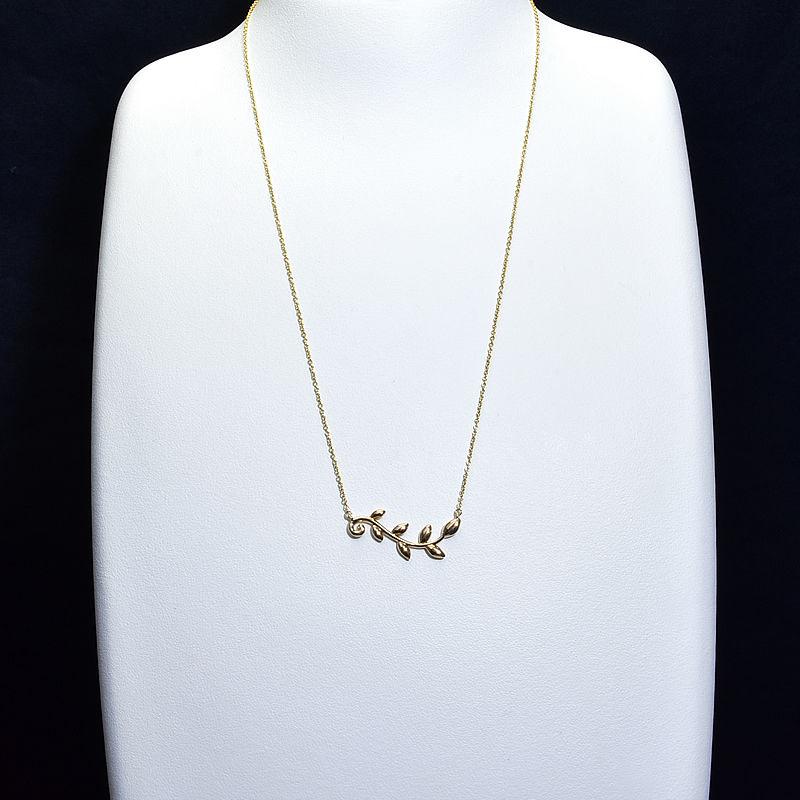 TIFFANY&Co.（ティファニー） オリーブリーフヴァインペンダント K18RG