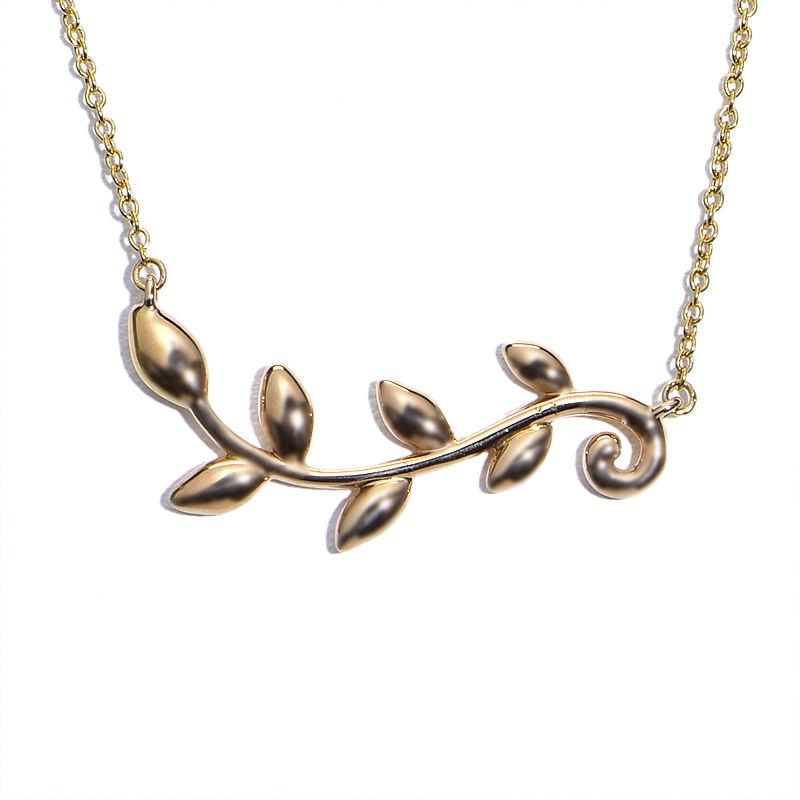 TIFFANY&Co.（ティファニー） オリーブリーフヴァインペンダント K18RG