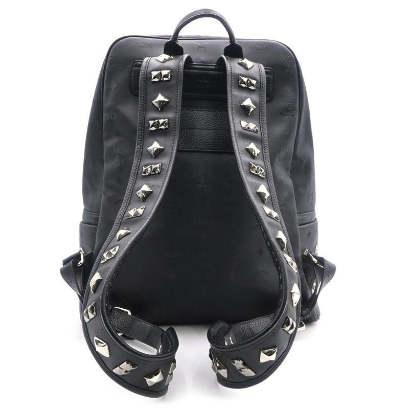 MCM（エムシーエム） バックパック MMK1SVH01BK001 PVC レザー 