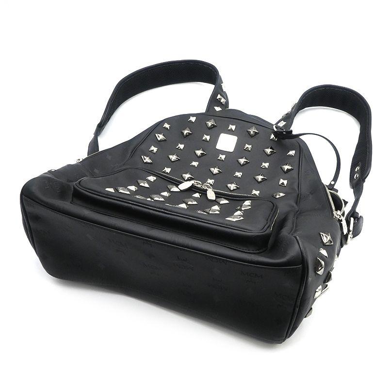 MCM（エムシーエム） バックパック MMK1SVH01BK001 PVC レザー