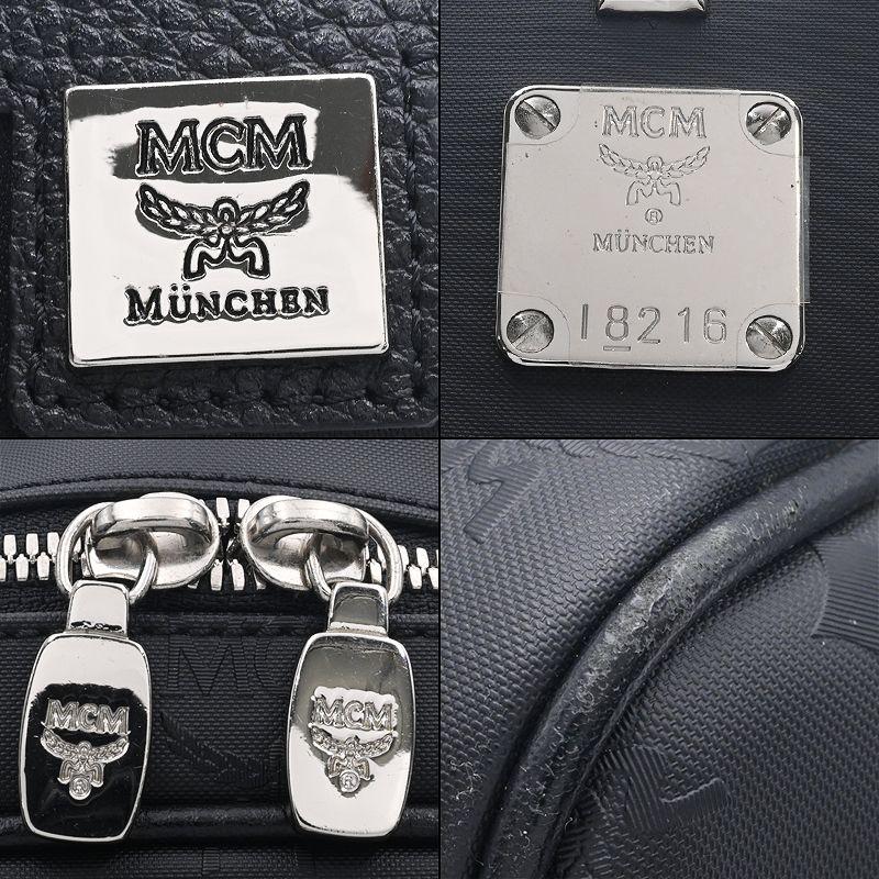 MCM】ヴィセトス クラッチバッグ着脱式レザーリュック ブラック
