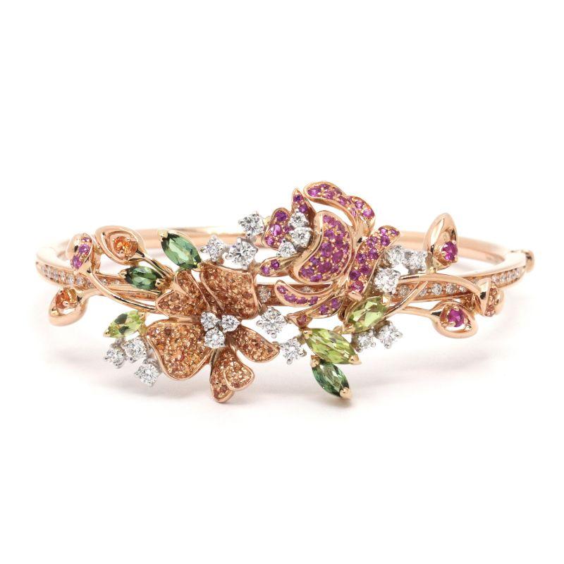 DAMIANI（ダミアーニ） スプリングタイムバングル K18PG マルチ