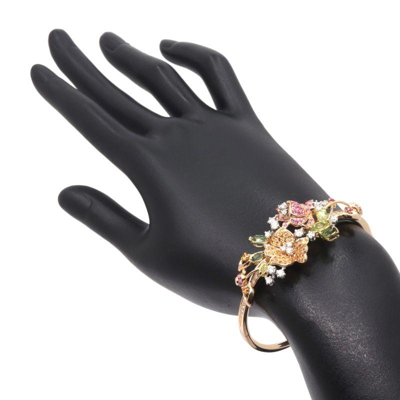 DAMIANI（ダミアーニ） スプリングタイムバングル K18PG マルチ