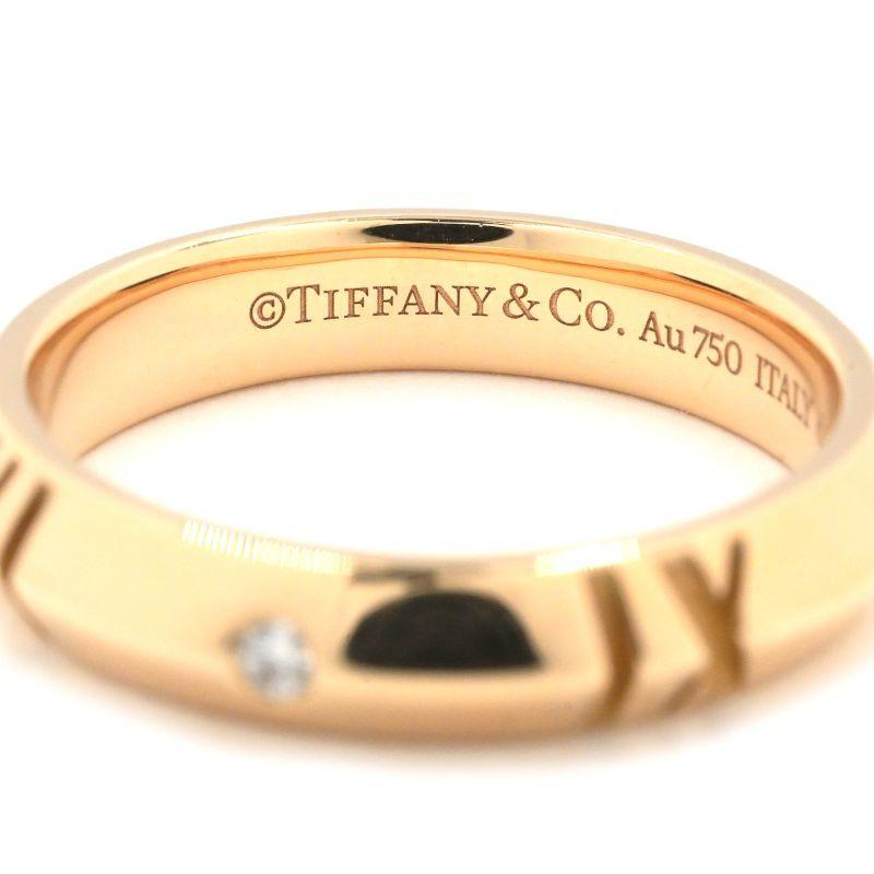 Tiffany Atlas ティファニー アトラスXクローズドナローリング 19.5号