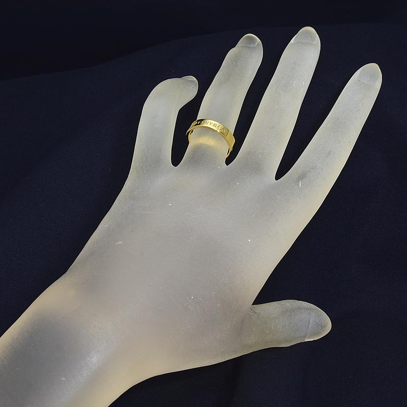 TIFFANY&Co.（ティファニー） Tiffany＆Co.バンドリング K18YG 8号 平