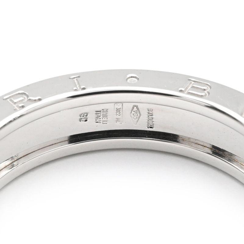 BVLGARI ブルガリ ビーゼロワン 1バンド リング 60 ビー・ゼロワン ブルガリ 1バンド リング #60 20号 K18WG B-zero1 ビー