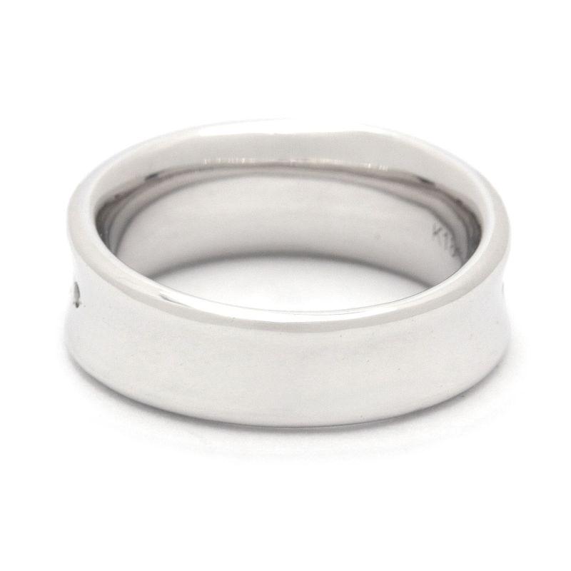 カシケイ メランジェリング7mm BMB006W 12号 K18WG 1.00ctブラウン