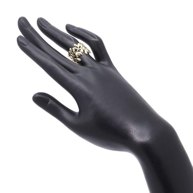 TIFFANY&Co.（ティファニー） オリーブリーフリング 9.5号 K18YG
