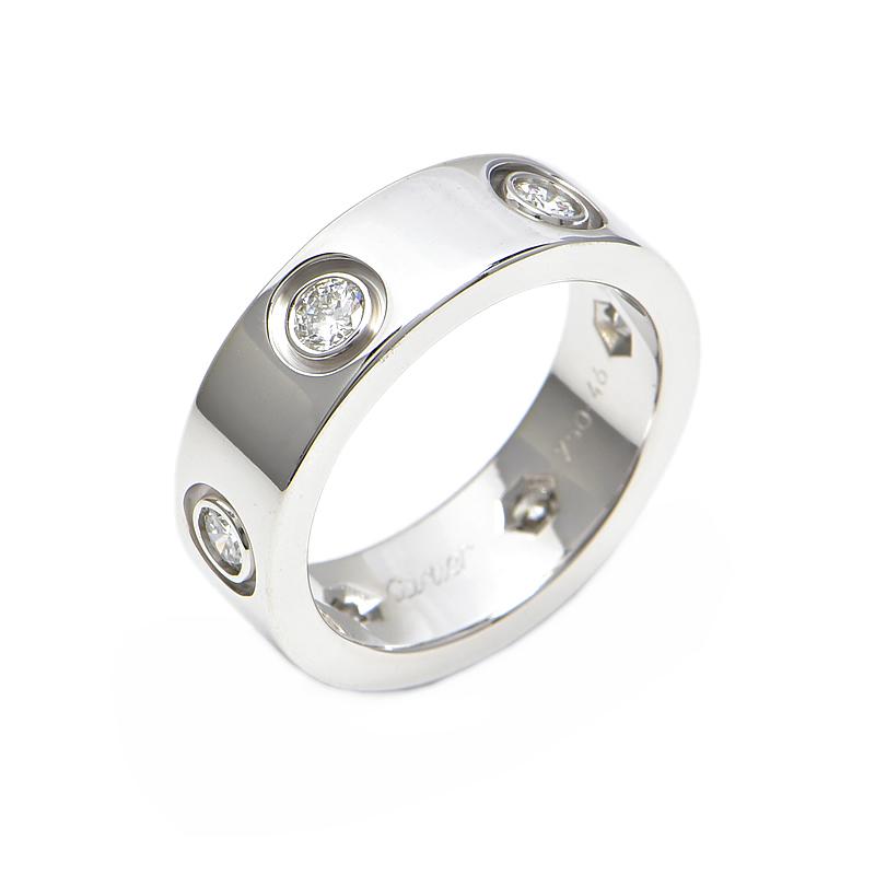 LOVE（Cartier） カルティエ ラブリングクラシックモデルダイヤモンド6