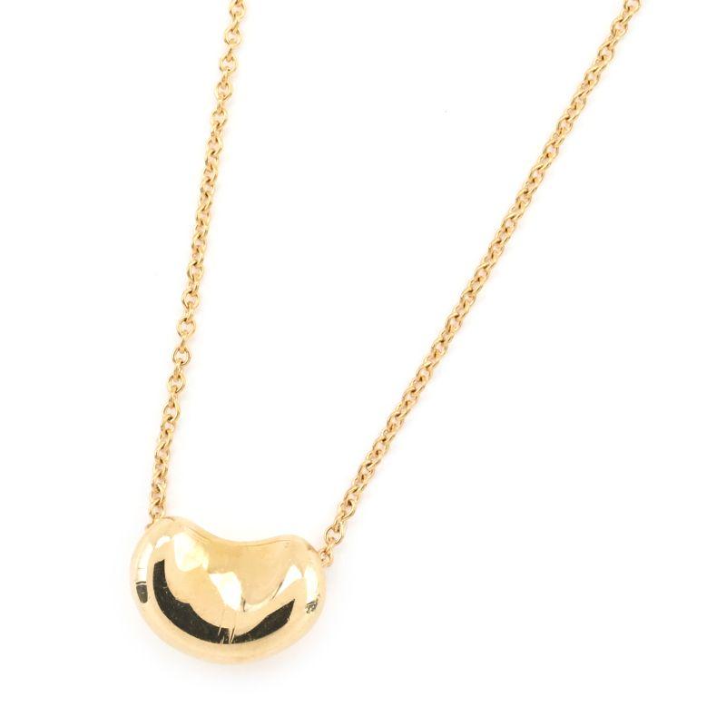 TIFFANY&Co.（ティファニー） ビーンズ ネックレス 10.5mm K18YG