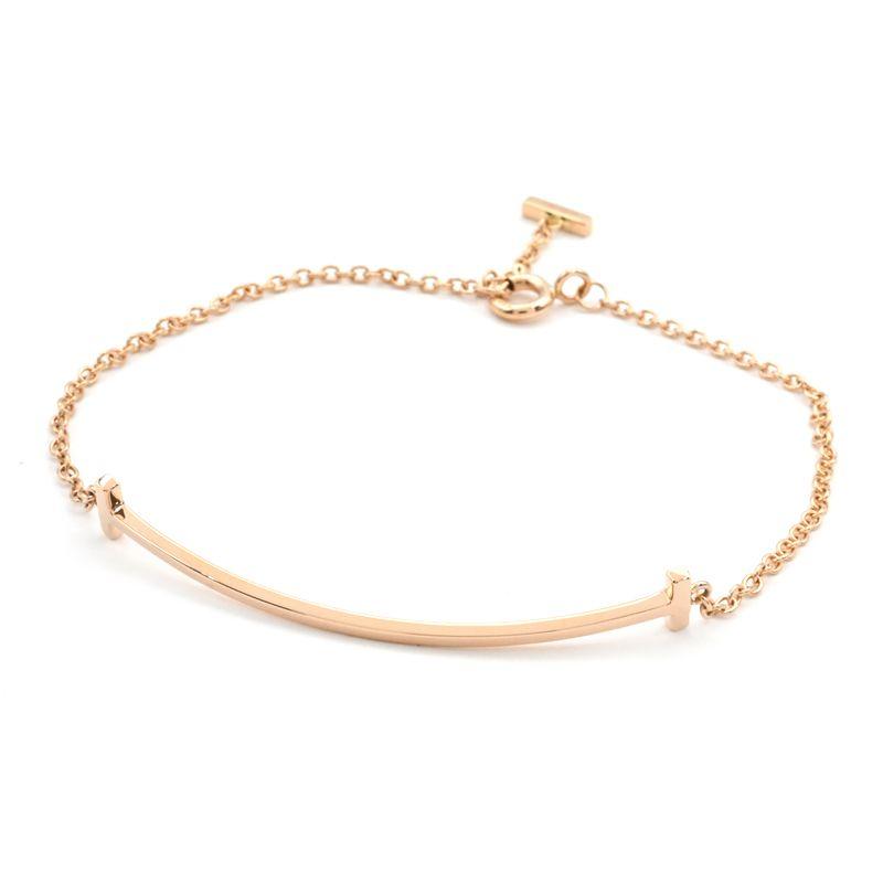 TIFFANY&Co.（ティファニー） ティファニーT スマイルブレスレット M