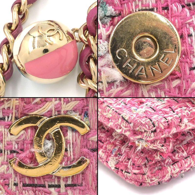 CHANEL（シャネル） チェーンショルダーウォレット 27番台 ツイード