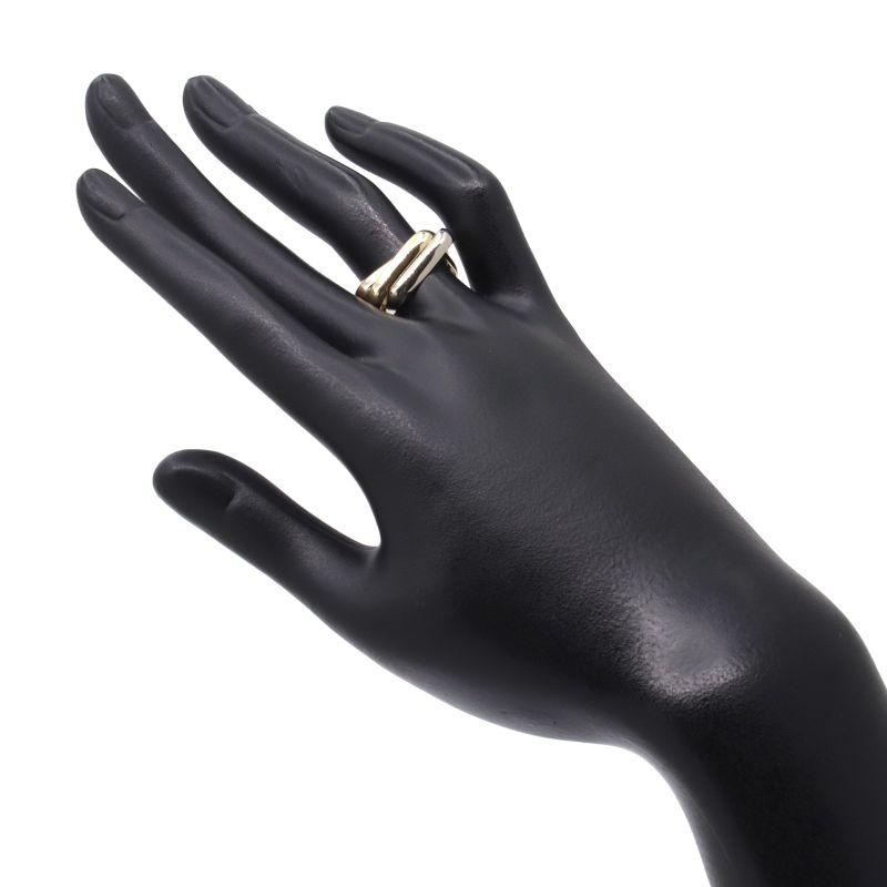 TRINITY（Cartier） カルティエ トリニティクッションリング #55 実測