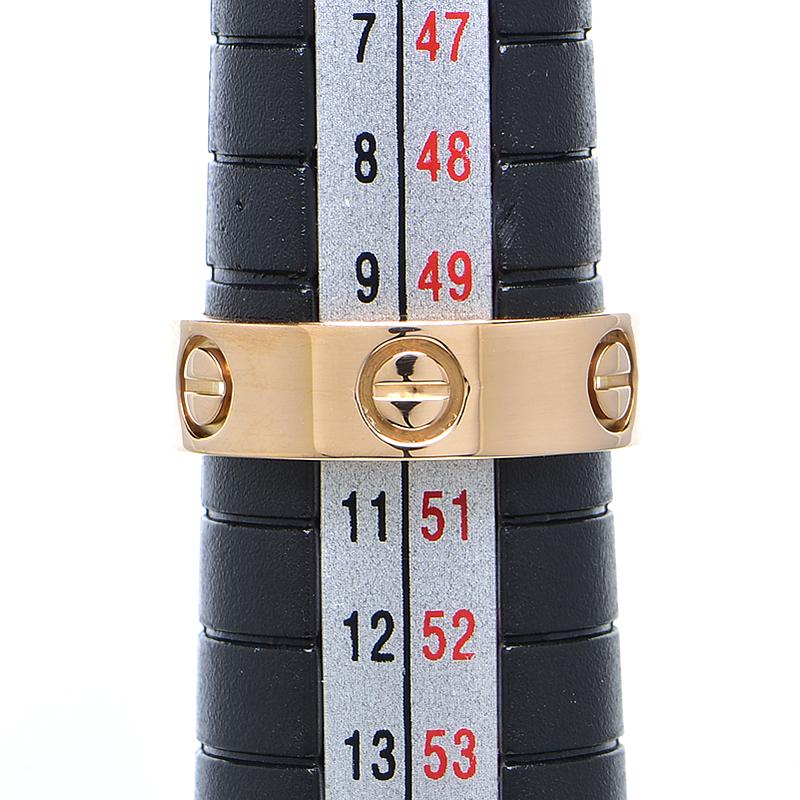 LOVE（Cartier） カルティエ LOVEリングクラシックモデル #50 10号