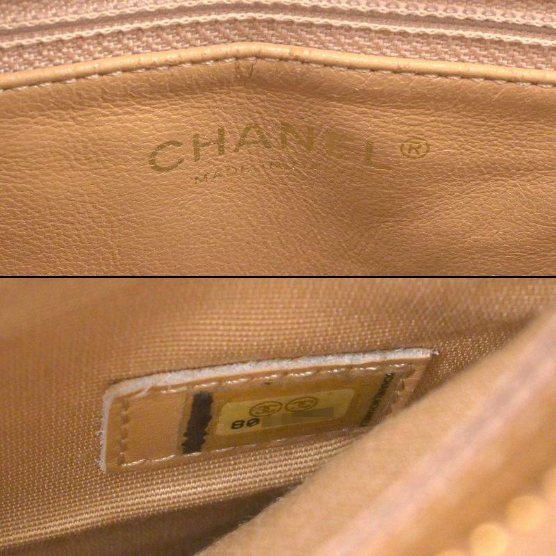 CHANEL（シャネル） 復刻トート 8番台 キャビアスキン ベージュ