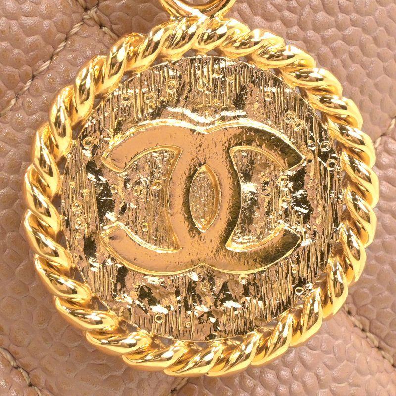 CHANEL（シャネル） 復刻トート 8番台 キャビアスキン ベージュ
