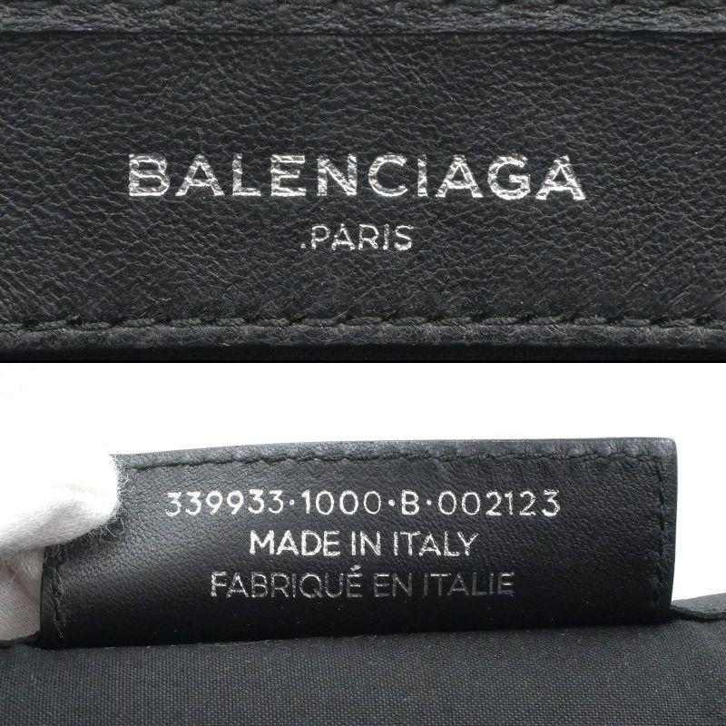 NAVY（BALENCIAGA） バレンシアガ ネイビーカバスS 339933 レザー