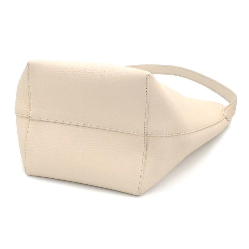THE ROW（ザ ロウ） Medium N/S ParkTote レザー アイボリー