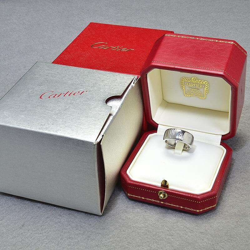 Cartier（カルティエ） ハッピーバースデーリングLM #52 12号 K18WG 2C 