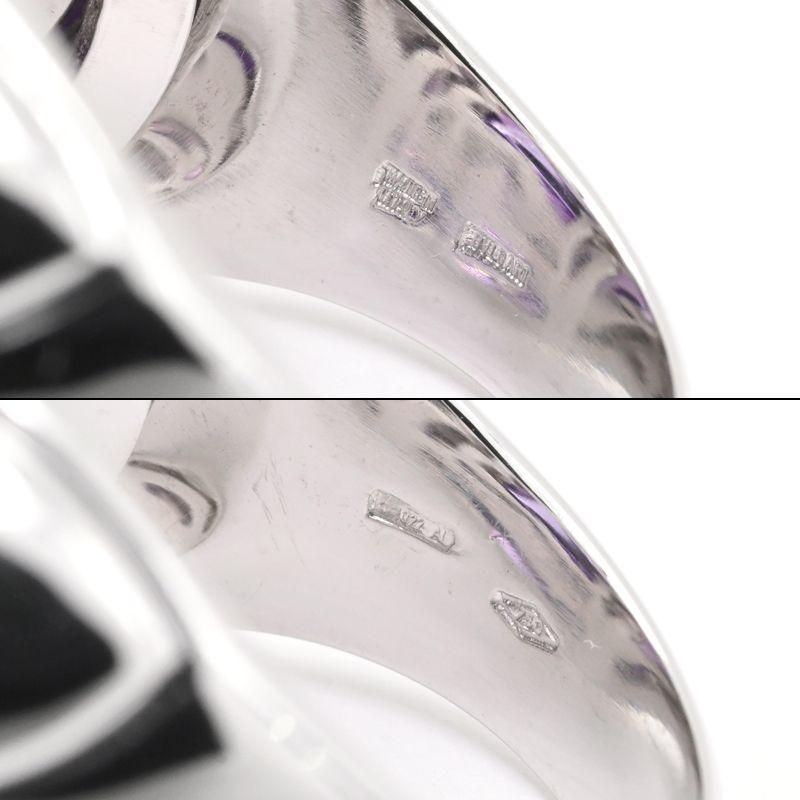 BVLGARI（ブルガリ） ピラミデ アメジスト リング 11号 K18WG ピラミデ