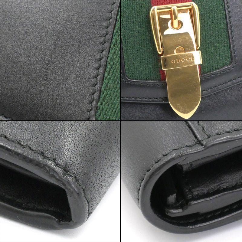 GUCCI（グッチ） シルヴィコンチネンタルウォレット 476084 レザー 
