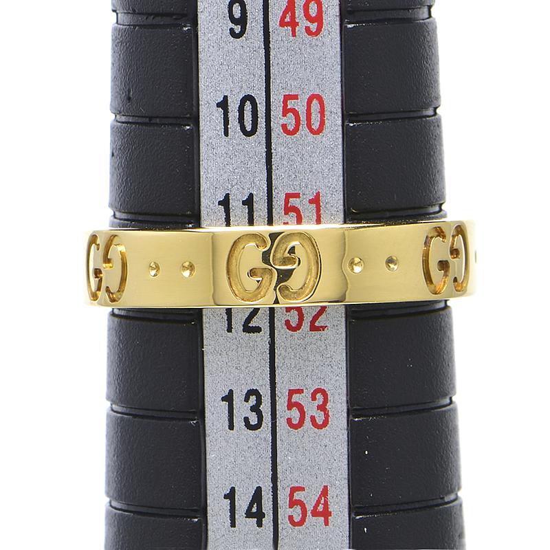 GUCCI（グッチ） アイコンリング 660070 J8500 8000 #12 12号 K18YG