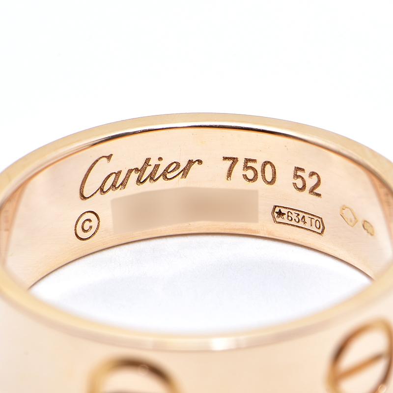 LOVE（Cartier） カルティエ LOVEリングクラシックモデル #52 12号