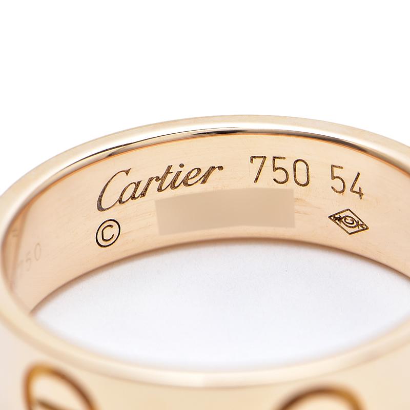 LOVE（Cartier） カルティエ LOVEリングクラシックモデル #54 14号
