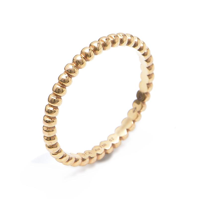 【今月購入】ペルレ ゴールドパール リングスモール52号18K ローズ ゴールド ペルレ（Van Cleef ＆ Arpels） ヴァンクリーフ＆アーペル ペルレ