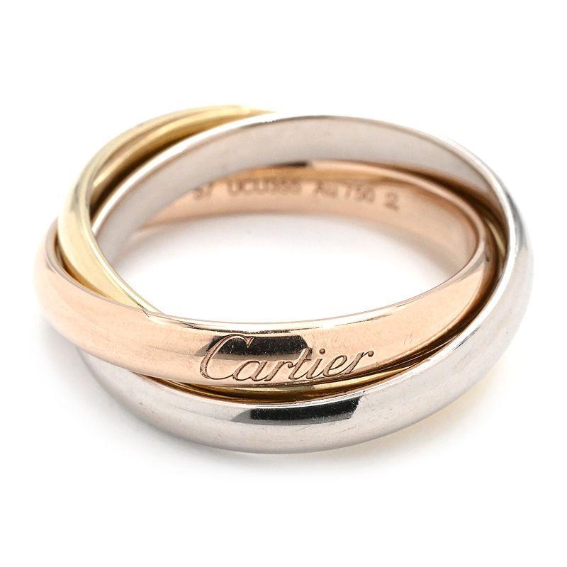 カルティエトリニティリング　クラシック　57号 Cartier（カルティエ） トリニティリング クラシックモデル #57 17号