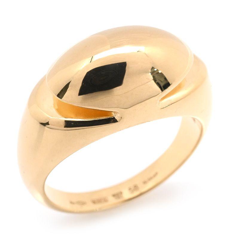 BVLGARI（ブルガリ） カボション リング #58 18号 K18YG カボション