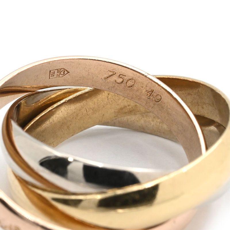 Cartier（カルティエ） トリニティリング クラシックモデル #49 8.5号