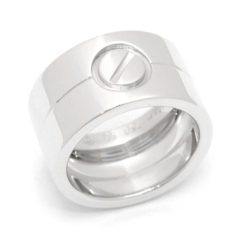Cartier Love ウェディングリング Au750 50号 カルティエ Cartier ラブ 