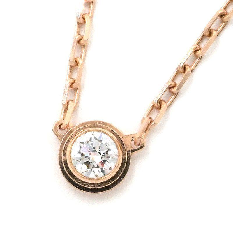 Cartier ダムール ネックレス スモールモデル ピンクゴールド DIAMANTS LEGERS カルティエ ダムール ネックレス スモールモデル
