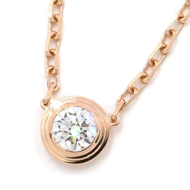 DIAMANTS LEGERS カルティエ ダムール ネックレス ラージモデル 