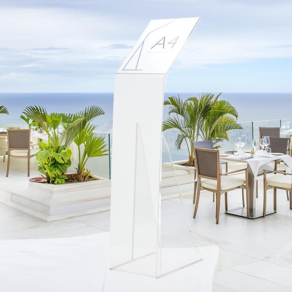 アクリルサインスタンド ショールーム 展示場 オフィス お店用 商品紹介 フロアマップ 案内サインバナースタンド kkkez