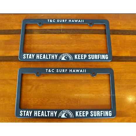 ハワイ T&C Surf Designs STAY HEALTHY KEEP SURFING ライセンス