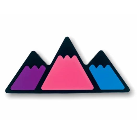 Taco Vinyl/タコビニール マウンテン グリルバッジ グリルエンブレム 
